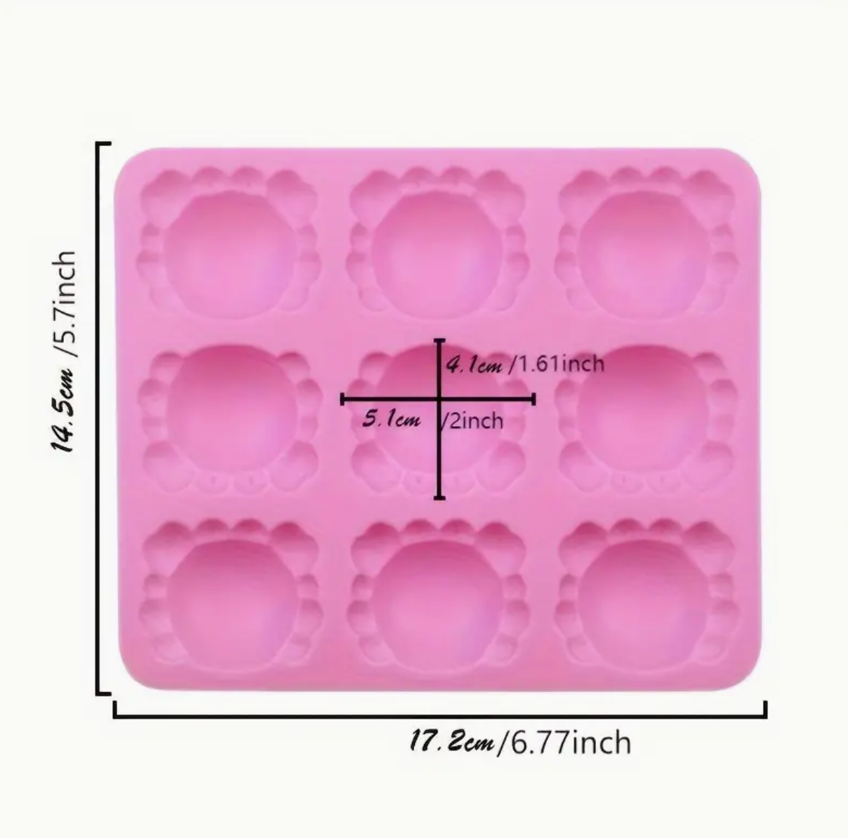 Crab Silicone Mould