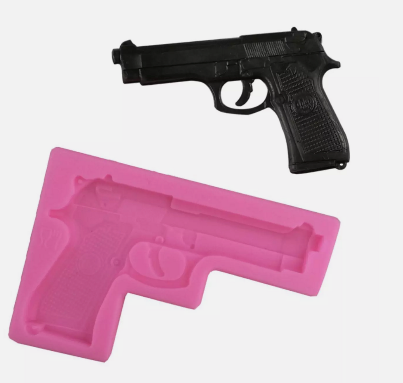 Pistol Fondant Mould
