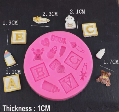 Baby Theme Fondant Mould