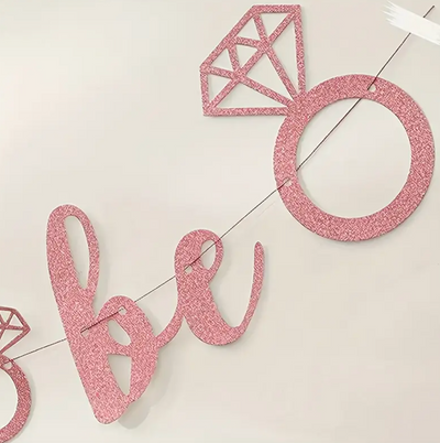 Bride To Be & Tulle Skirt Banner