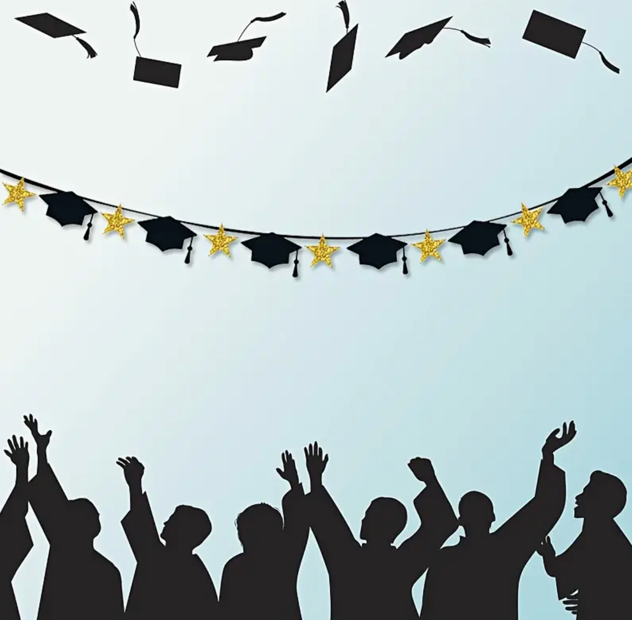 Star Graduation Banner