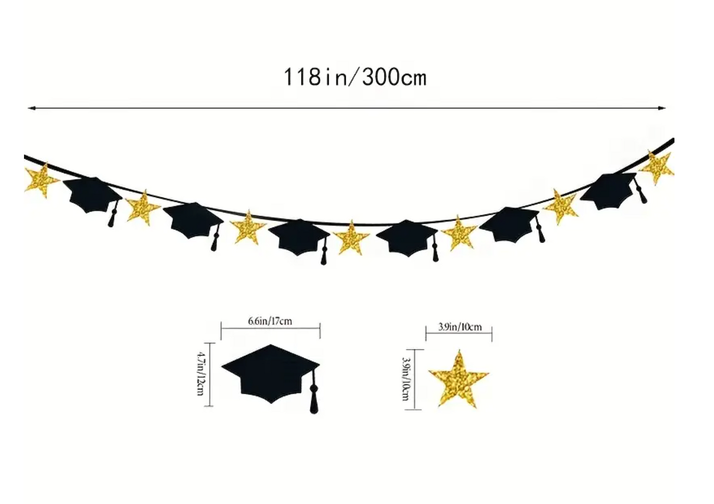 Star Graduation Banner