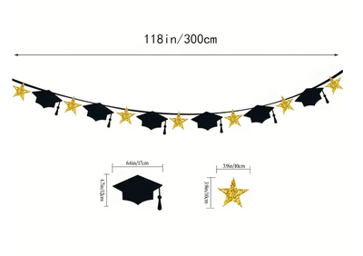 Star Graduation Banner