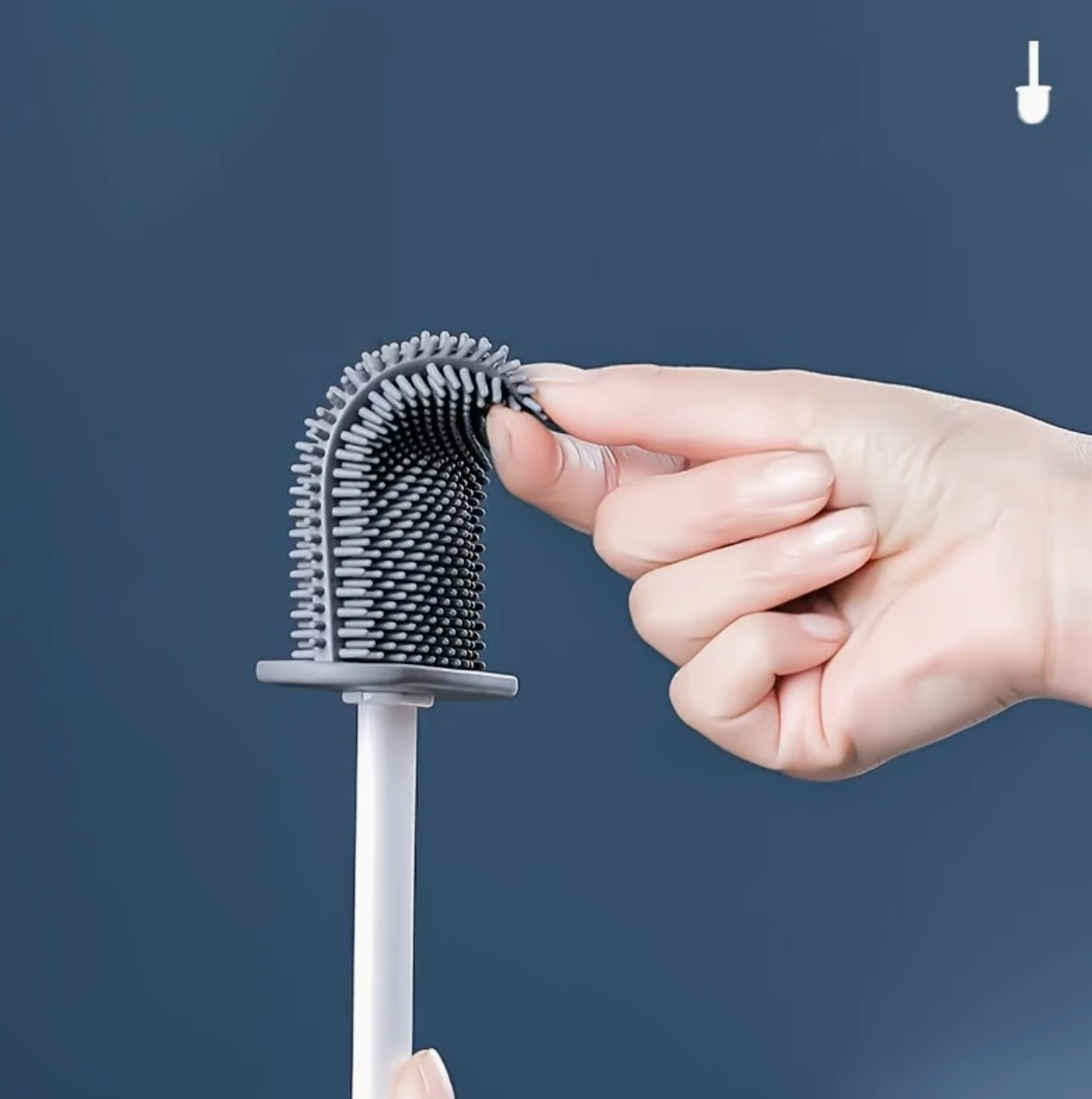 Wall Mounted Toilet Brushes Set
