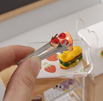 2 Pcs Mini Tongs