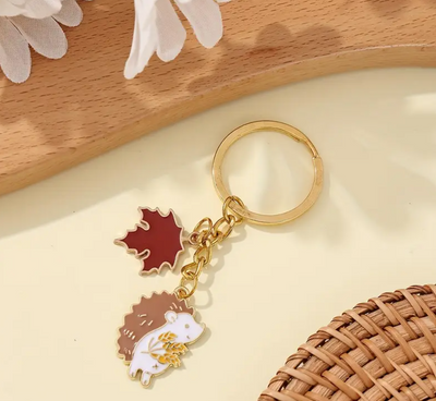 Hedgehog Keyring