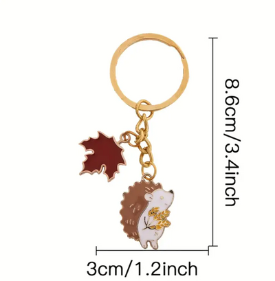 Hedgehog Keyring