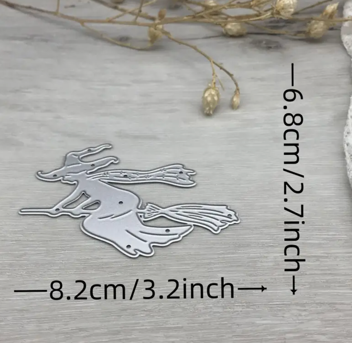 Halloween Witch Cutting Die