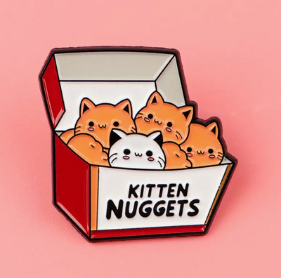 Kitten Nuggets Cat Pin