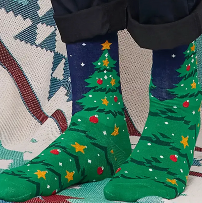 Christmas Tree Sock