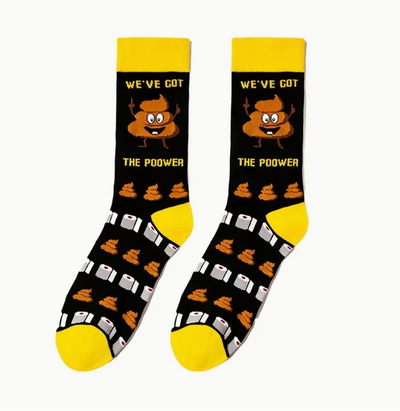 You 've Got the Poower Fun Socks