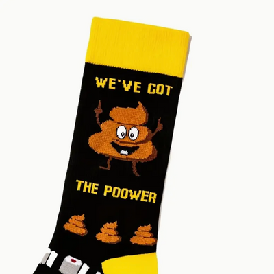 You 've Got the Poower Fun Socks