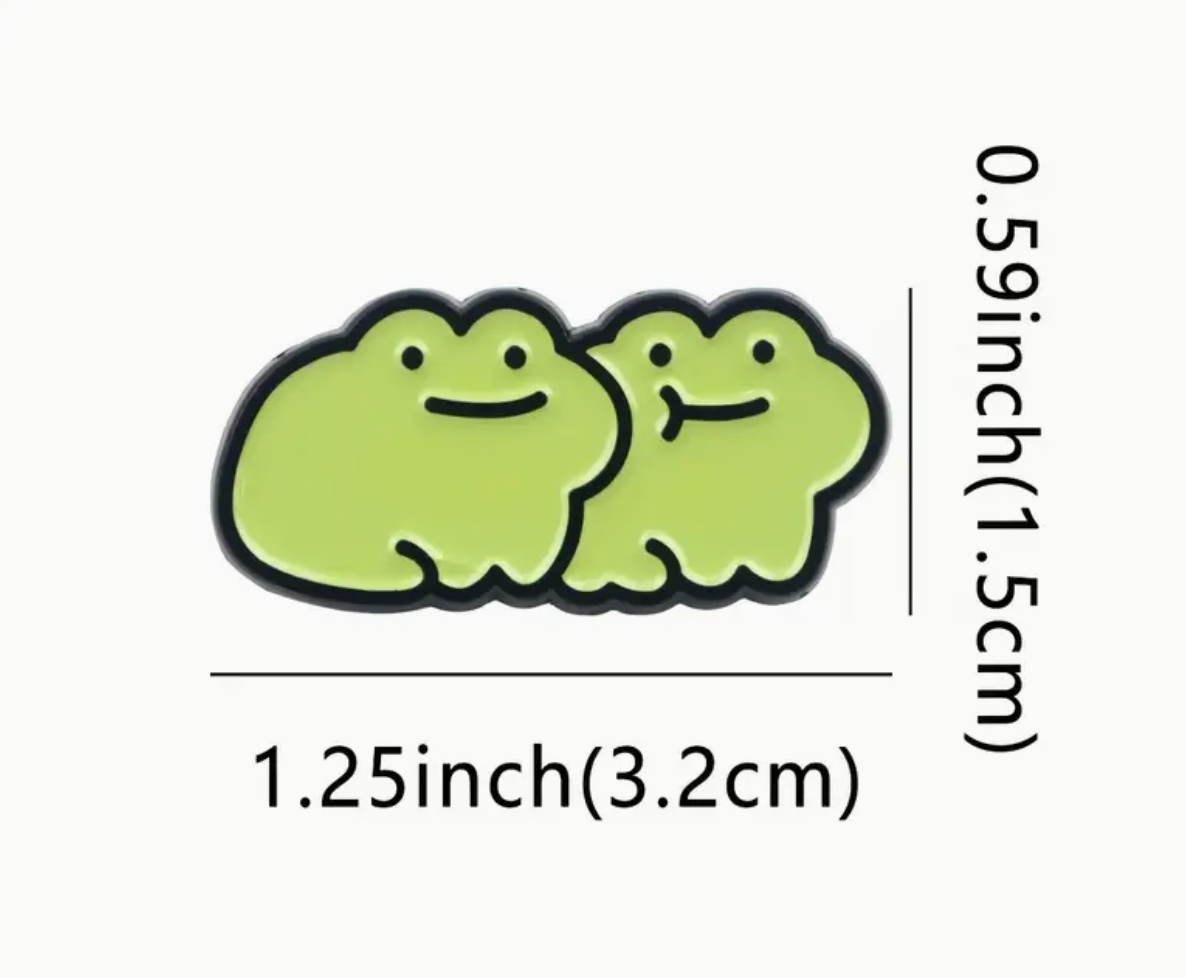 Frogs Pin