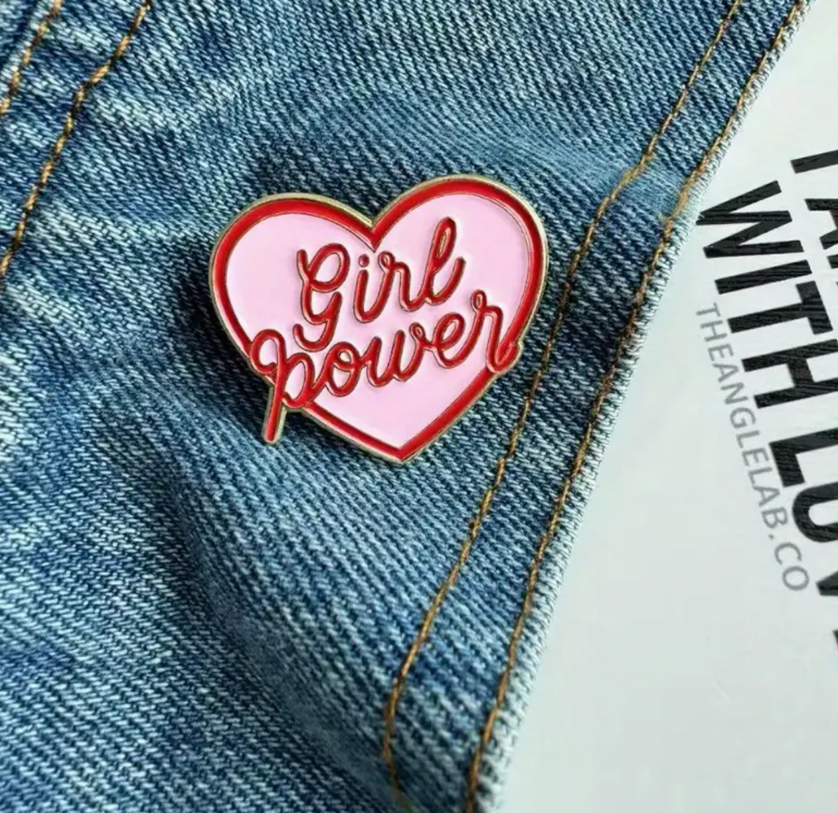 Girl Power Pin