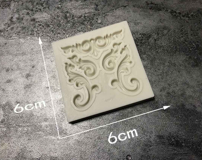 Vintage Baroque Fondant Mould