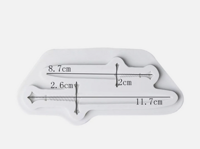 Sword Fondant Mould