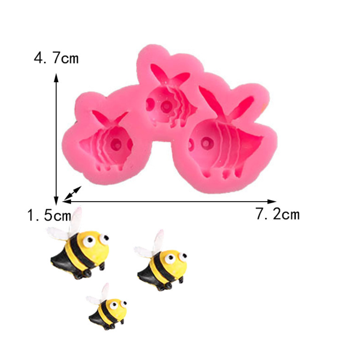 Bee Fondant Mould