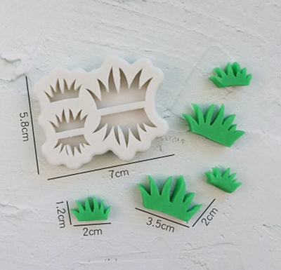 Grass Fondant Mould