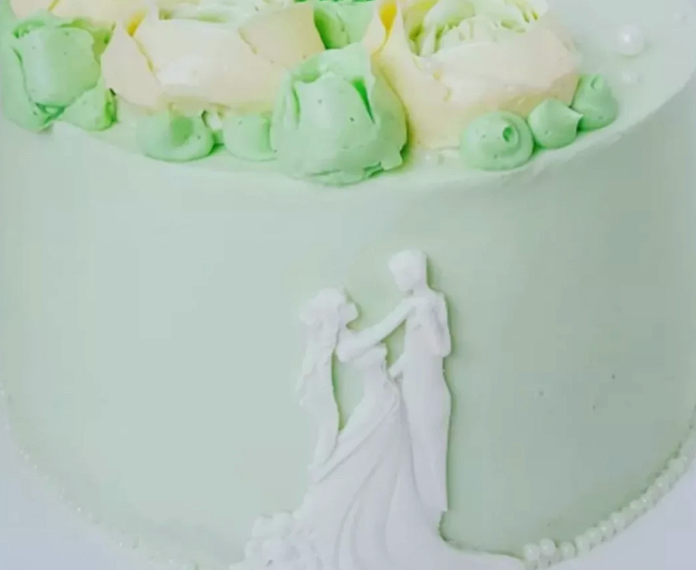 Wedding Bride & Broom Fondant Mould