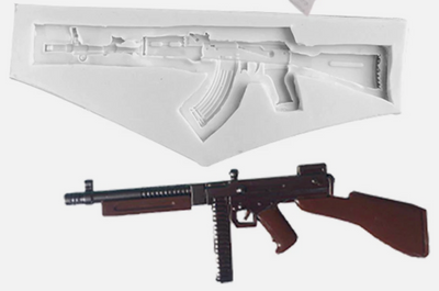 Rifle Gun Fondant Mould