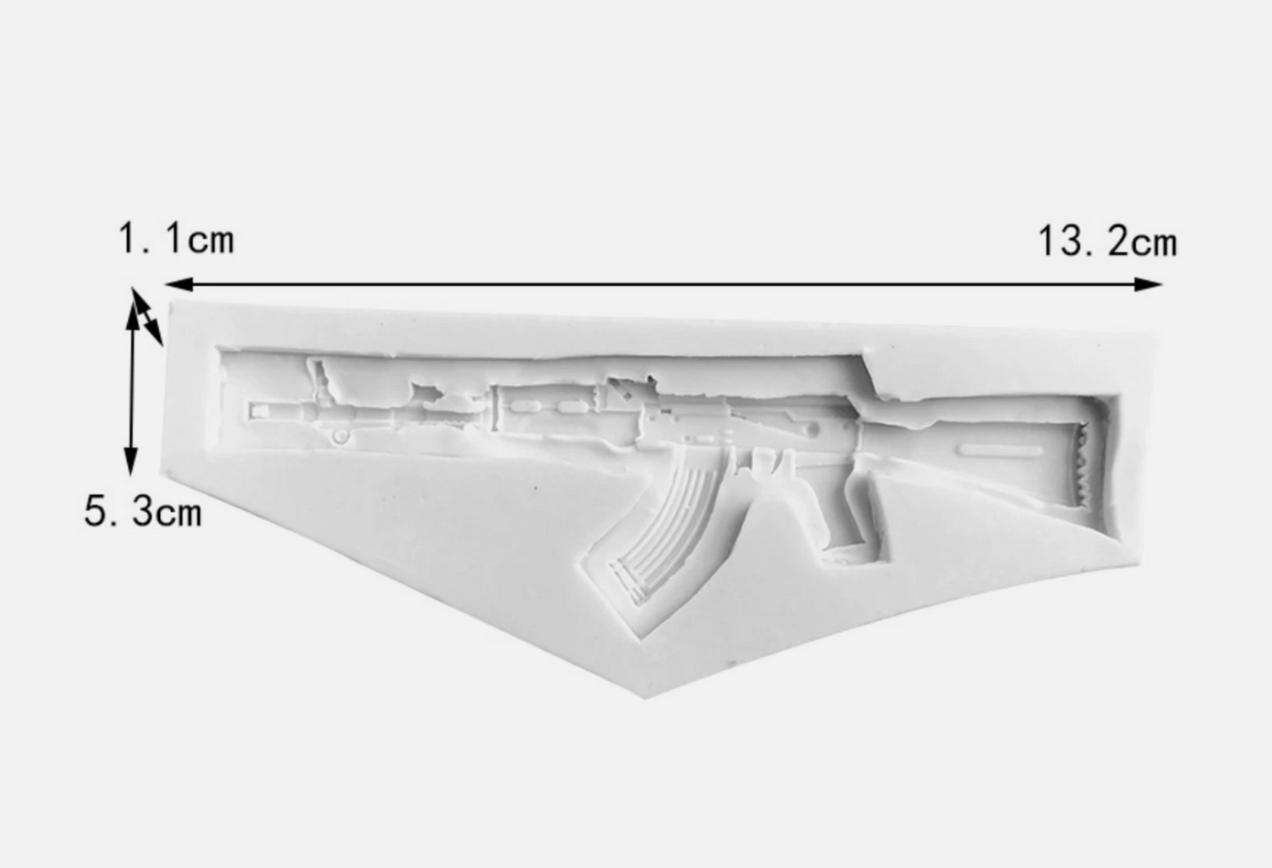 Rifle Gun Fondant Mould