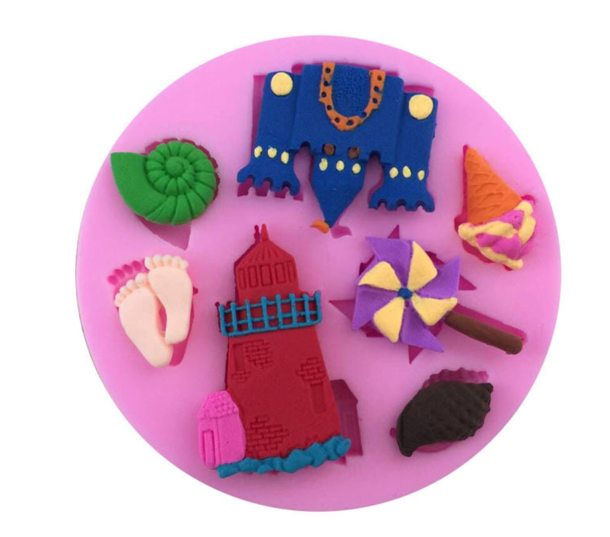 Windmill Castle Fondant Mould