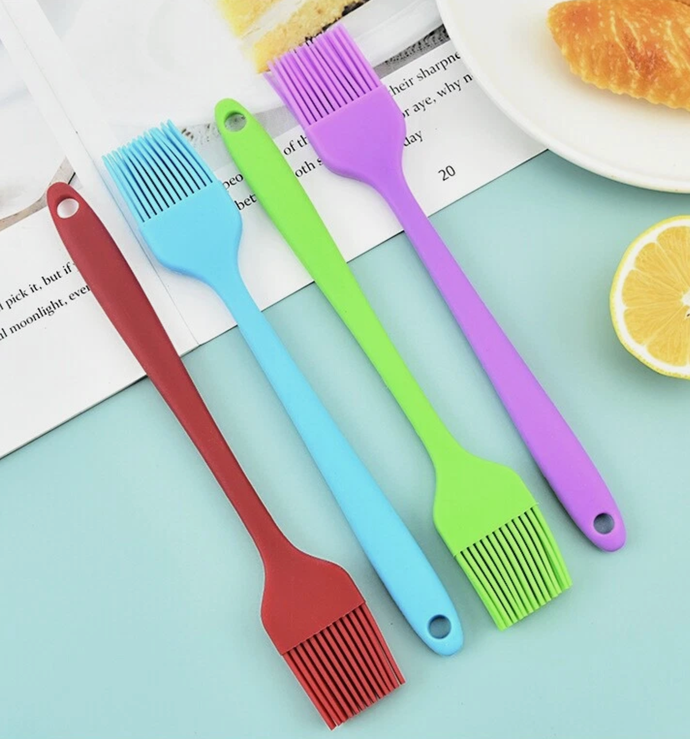 Silicone Pastry Brush | Non Stick Tool| Kitchen Gadgets | Baking Helper ...