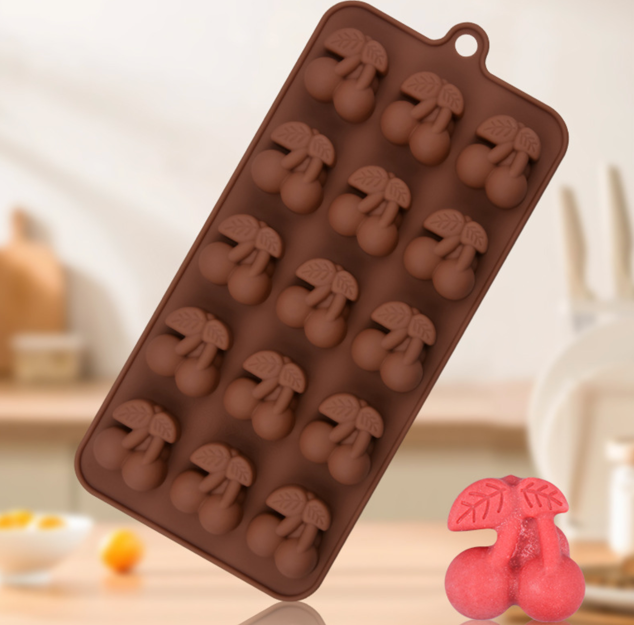 Cherry Chocolate Mould