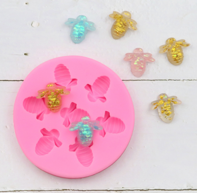 7 Pcs Bee Fondant Mould