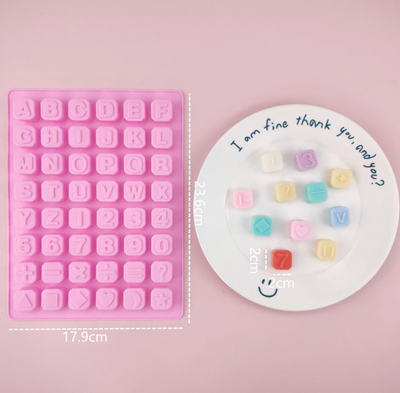 Alphabet & Letters Chocolate Mould