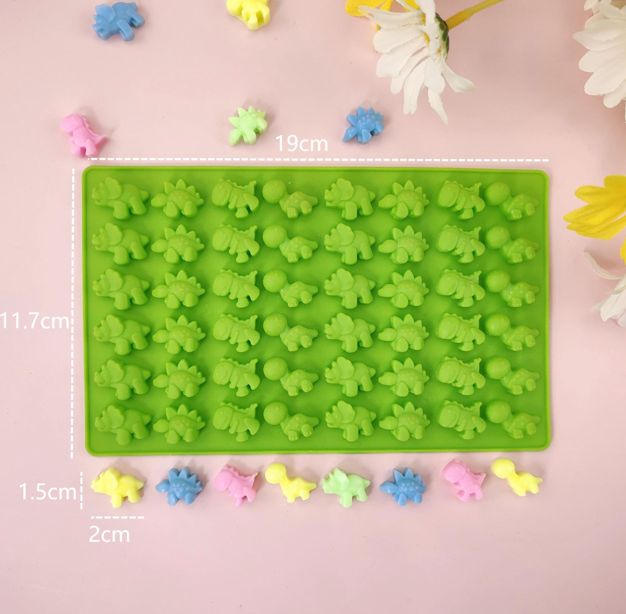Gummy Dinosaur Silicone Mould