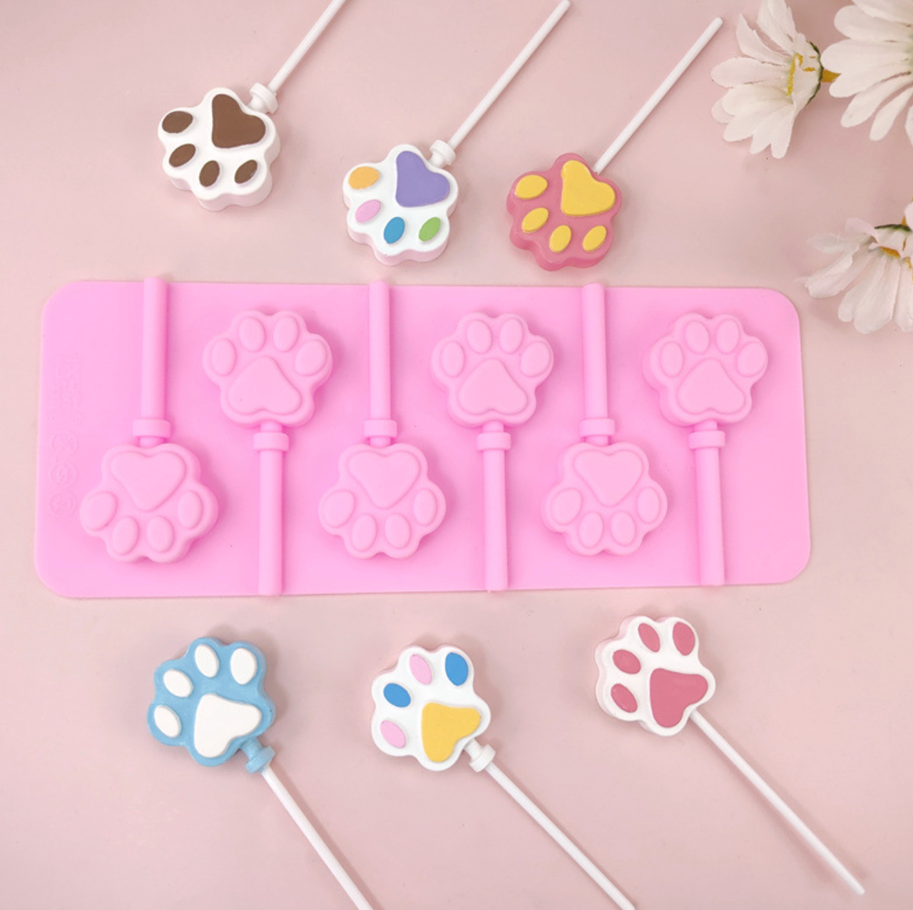 Paw Lollipop Mould