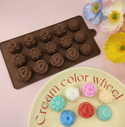 Flowers Chocolate Mould