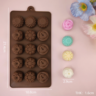 Flowers Chocolate Mould