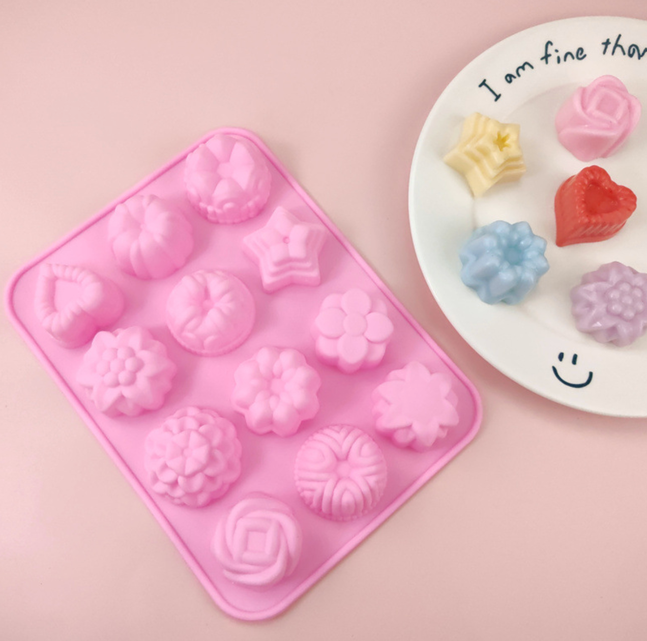 Multi Flowers Silicone Mould