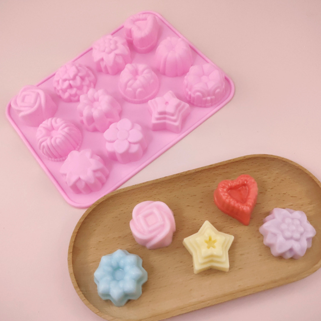 Multi Flowers Silicone Mould