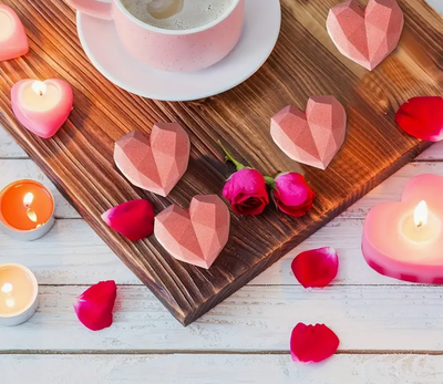Diamond Shaped Heart Mould