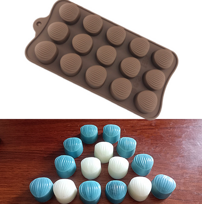 Nut Chestnut Silicone Chocolate Mould
