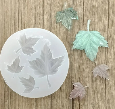 Maple Leaves Fondant Mould
