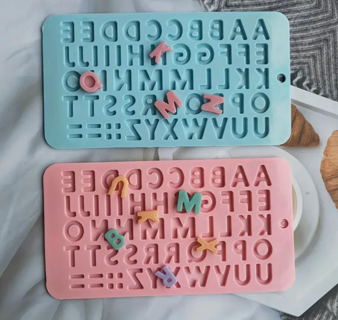 Alphabet Chocolate Mould