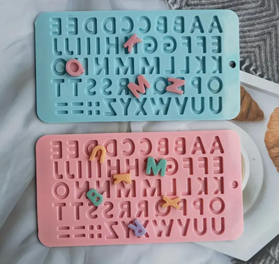 Alphabet Chocolate Mould