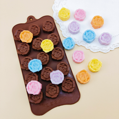 3D Rose Chocolate Mould
