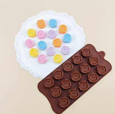 3D Rose Chocolate Mould