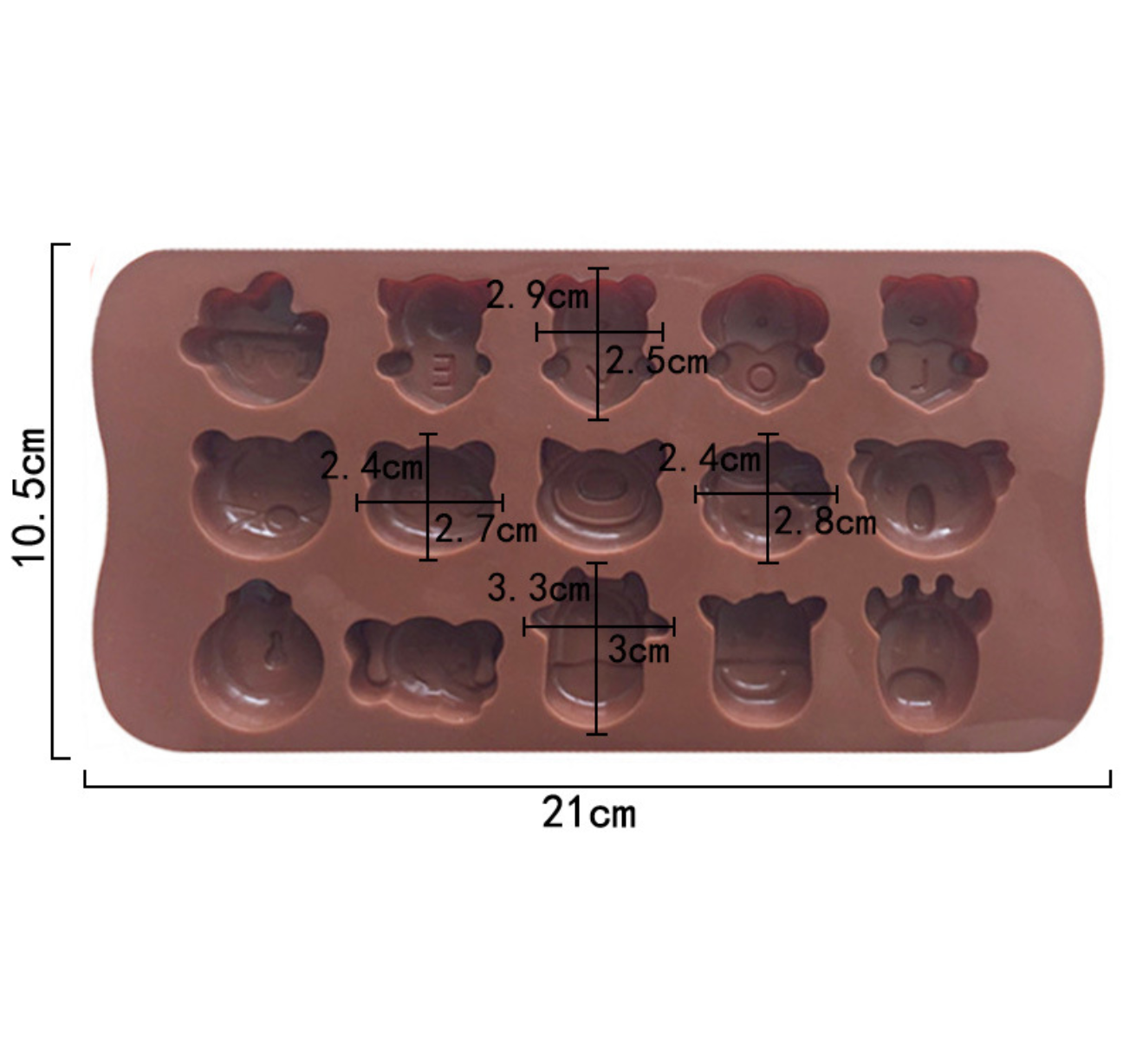 Animal Love Chocolate Mould