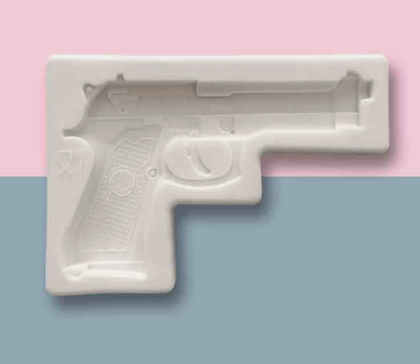 Pistol Fondant Mould