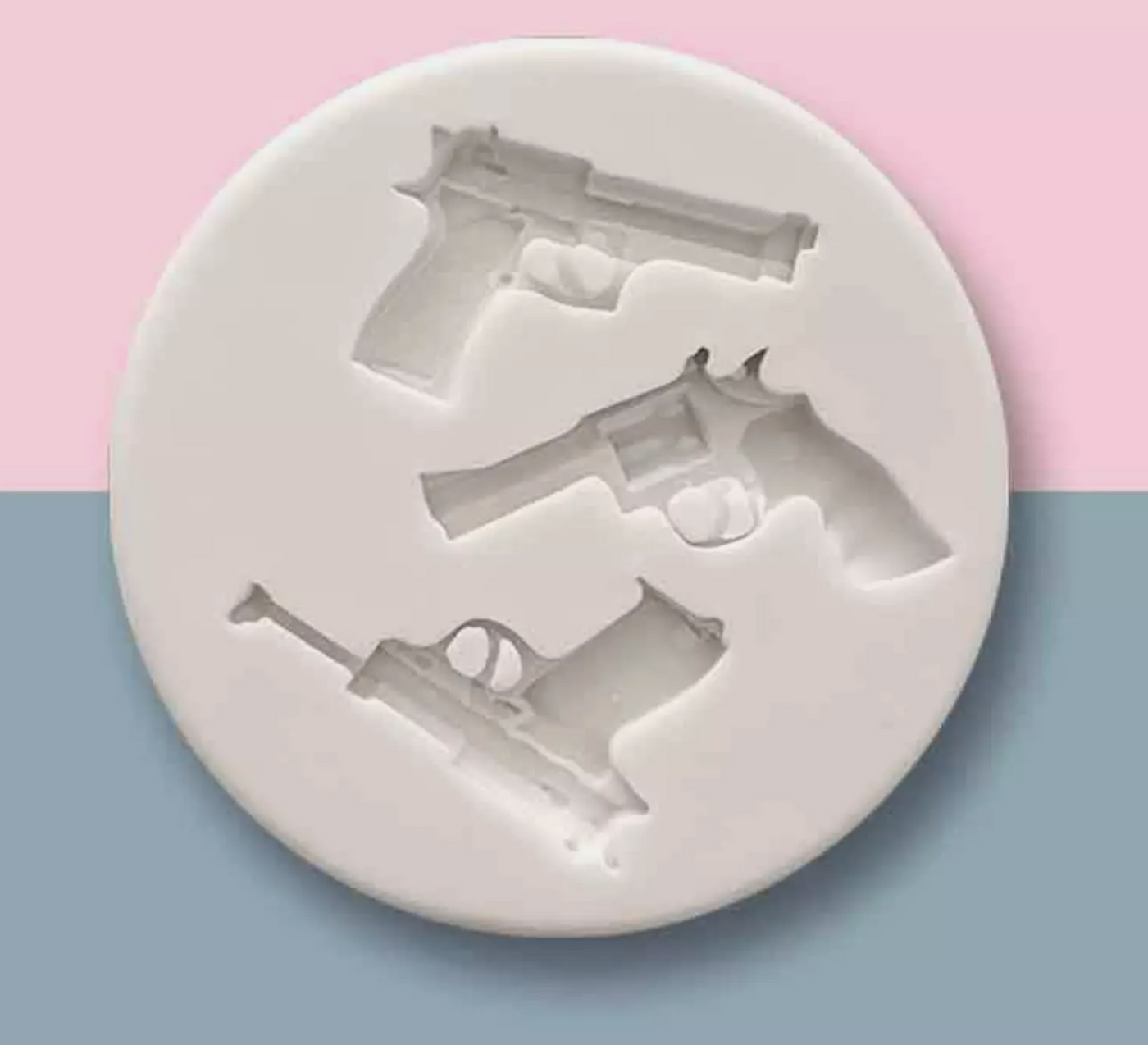 Pistol Fondant Mould