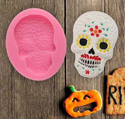 Skull Fondant Mould