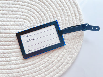 Letter K  Luggage Tag