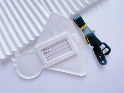 Diamond ring luggage tag