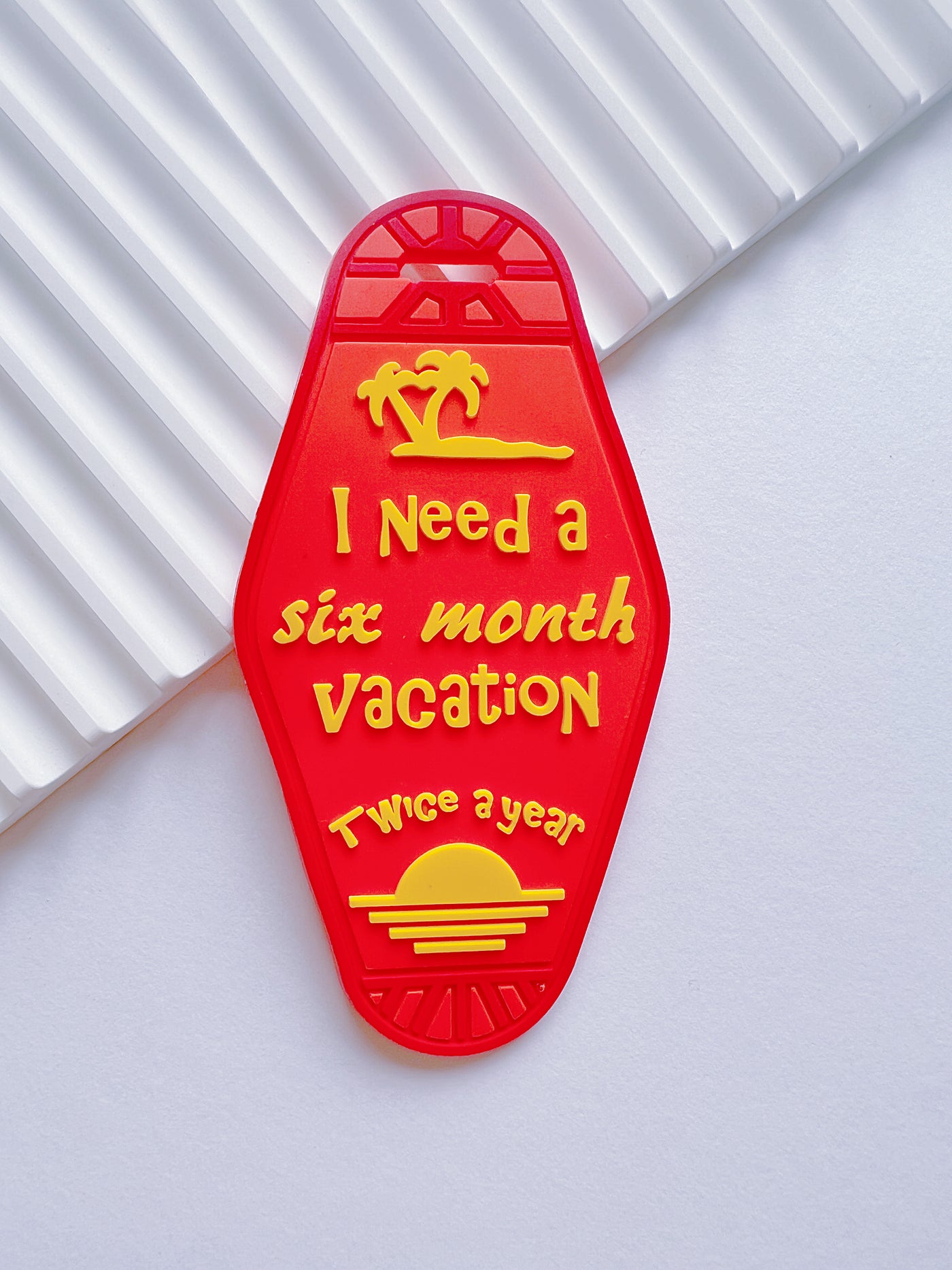 I Need Vacation Luggage Tag